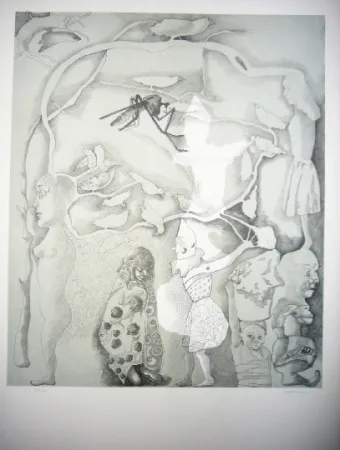 Литография Castillo - Barcelone 2