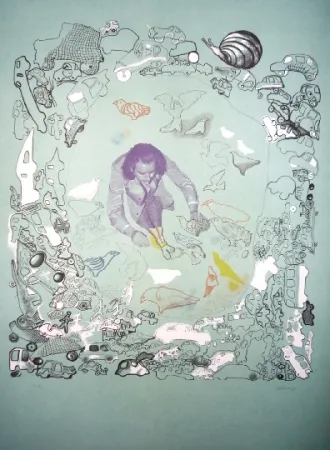 Литография Castillo - Barcelone 3