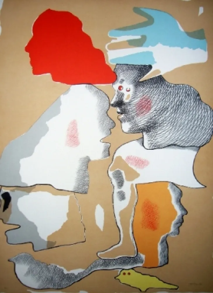 Литография Castillo - Barcelone 4