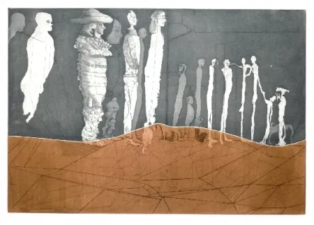 Офорт И Аквитанта Castillo - La espera