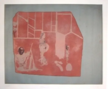 Офорт И Аквитанта Castillo - Pompei