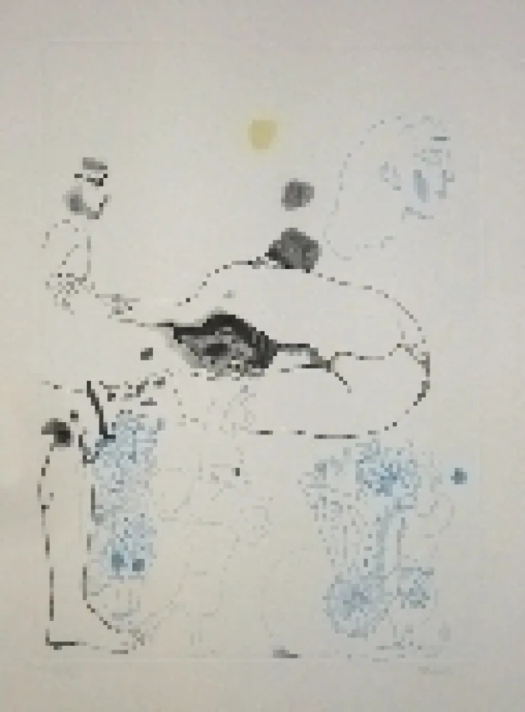 Офорт И Аквитанта Castillo - Sans Titre