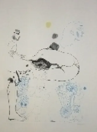 Офорт И Аквитанта Castillo - Sans Titre