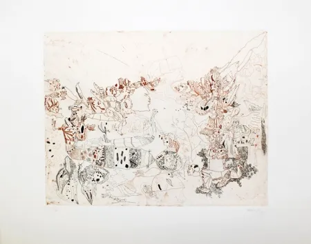 Офорт Castillo - Sin Título