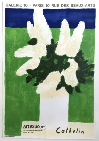 Афиша Cathelin - Galerie 10 Paris / Art expo N.Y.