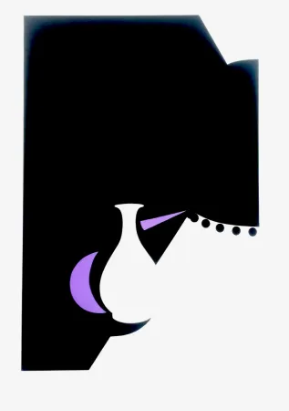 Сериграфия Caulfield - Lung ch'uan ware and black lamp