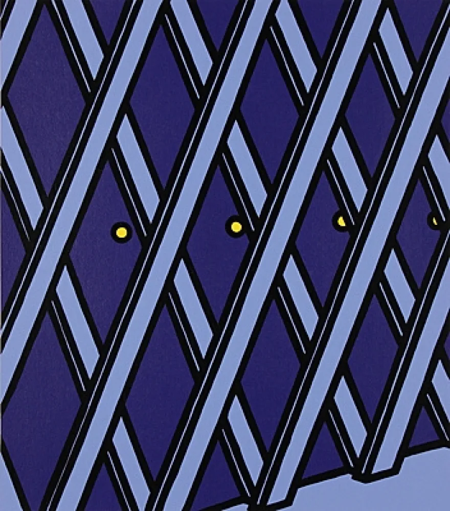 Сериграфия Caulfield - Moi je veux vivre monotone