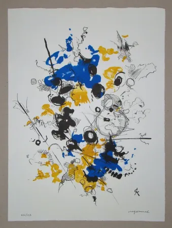Литография Cavael - Abstrakte Komposition