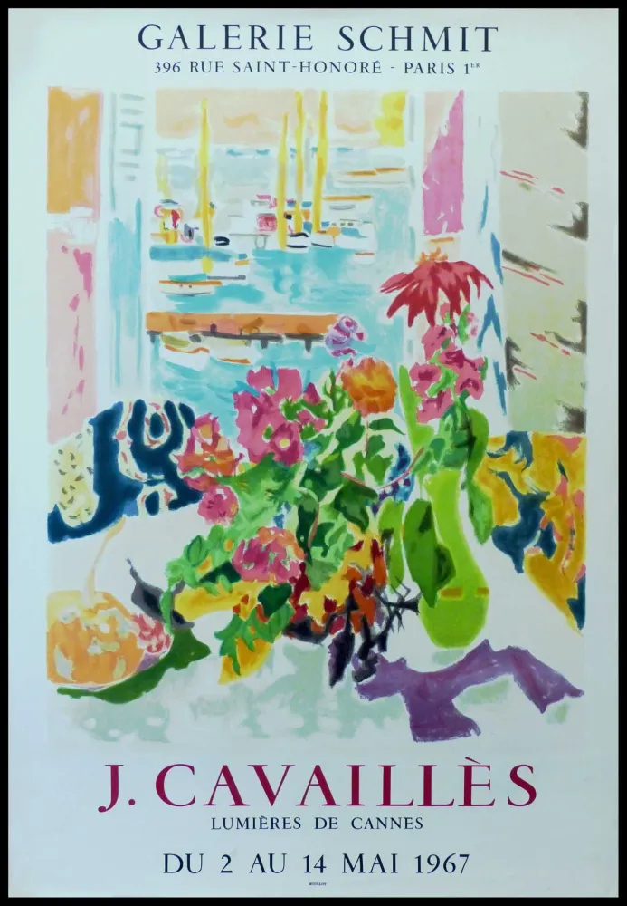 Афиша Cavailles - J.CAVAILLÈS GALERIE SCHMIT - LUMIÈRES DE CANNES