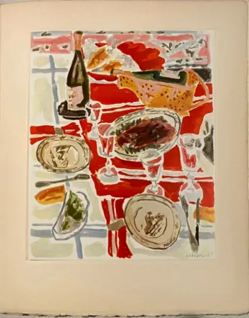 Литография Cavailles - Nature morte