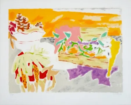 Литография Cavailles - Pomme de pin