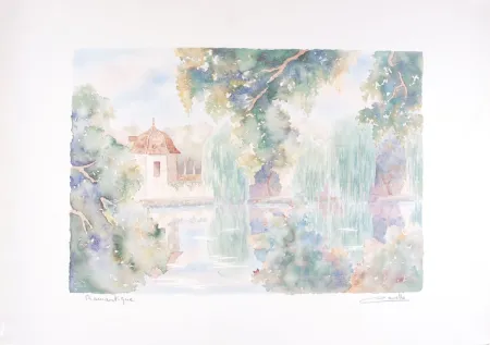 Литография Cavalle - Romantique