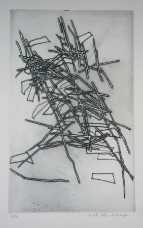 Офорт Celan Lestrange - Inachvé