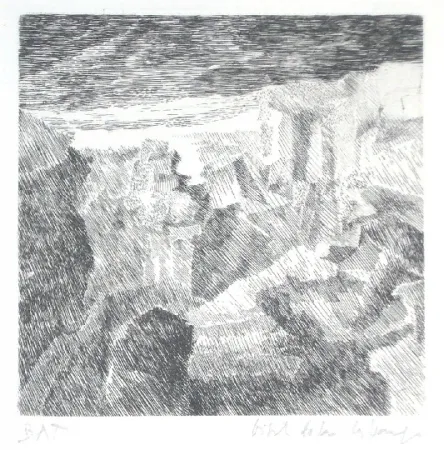 Гравюра Celan Lestrange - Minuscules épisodes 5 - Horizons