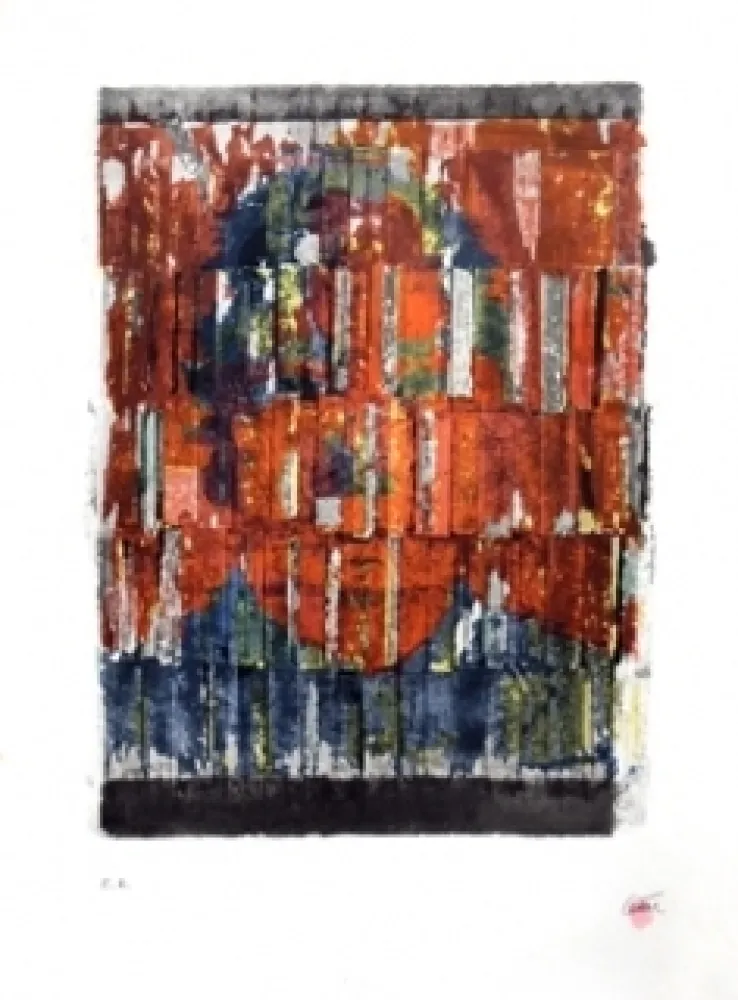 Литография Cesar - Arrachage