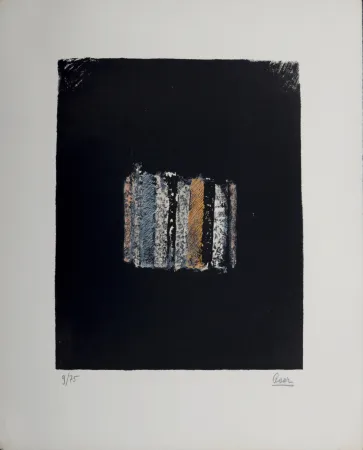 Литография Cesar - Composition, 1963 - Hand-signed & numbered!