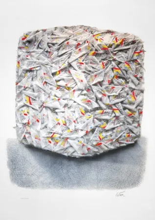 Литография Cesar - Sans titre