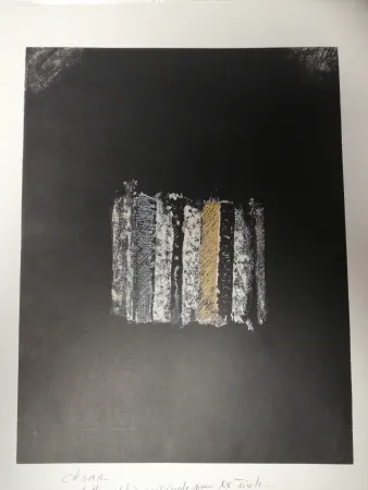 Литография Cesar - Sans titre