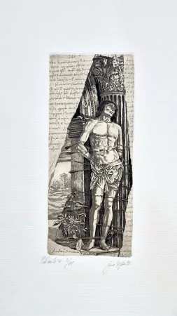 Офорт Ceschin - Omaggio a Mantegna