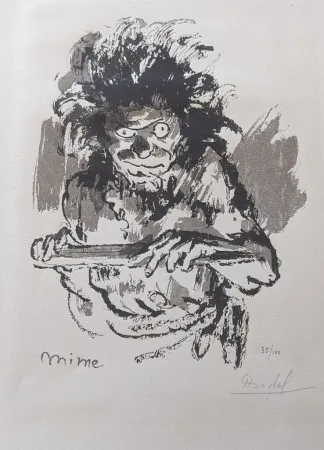 Гравюра На Дереве Chadel - Mime