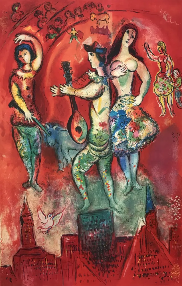 Литография Chagall - Carmen