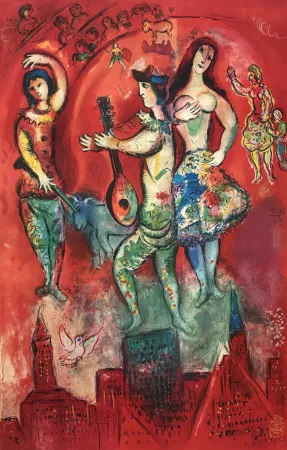 Литография Chagall - Carmen