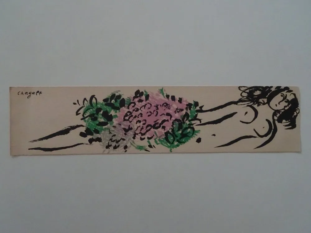 Литография Chagall - Carte