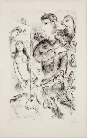 Литография Chagall - Création