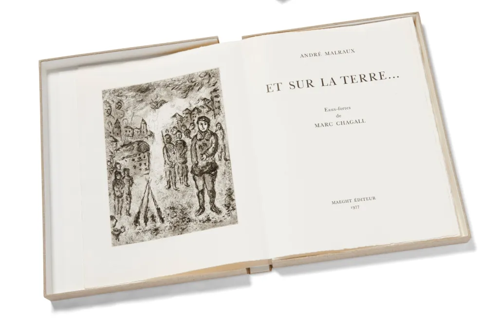 Иллюстрированная Книга Chagall - Et Sur La Terre