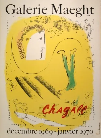 Литография Chagall - Galerie Maeght, Chagall