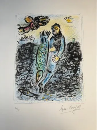 Литография Chagall - Jonah I