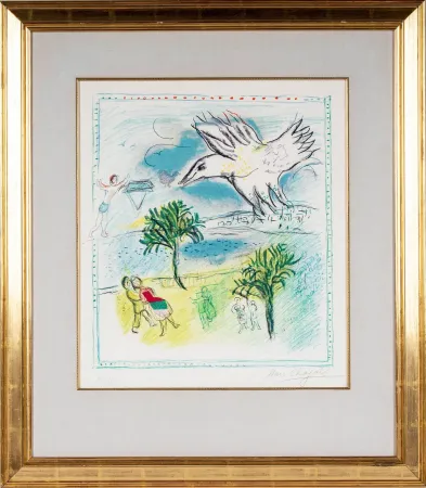 Литография Chagall - La Grande Corniche