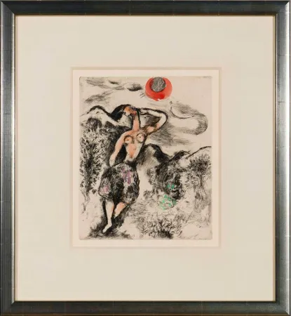 Офорт Chagall - La Souris Metamorphosée en Fille (The Mouse Transformed into a Girl)