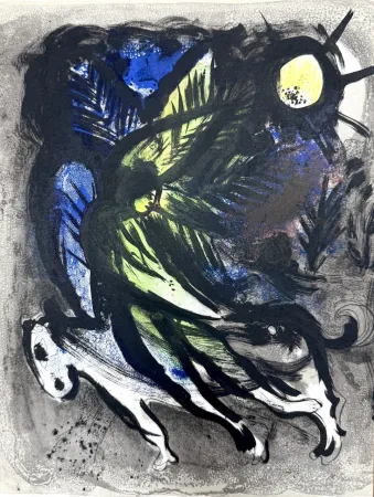 Литография Chagall - L’Ange