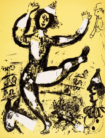 Литография Chagall - Le Cirque