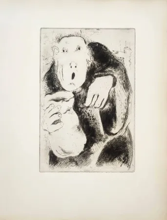 Офорт Chagall - Le Sept Péchés Capitaux