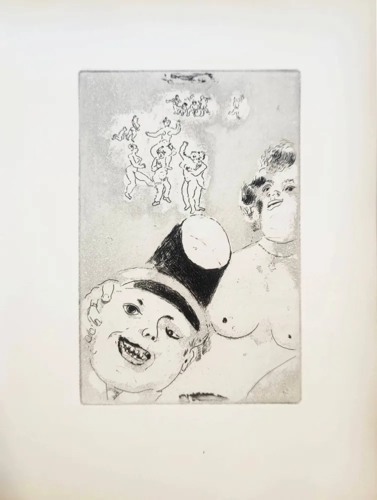 Офорт Chagall - Le Sept Péchés Capitaux