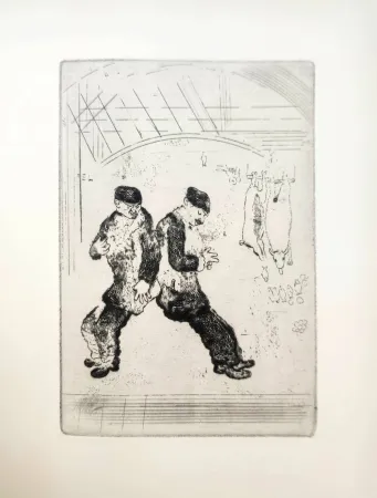 Офорт Chagall - Le Sept Péchés Capitaux