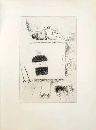 Офорт Chagall - Le Sept Péchés Capitaux