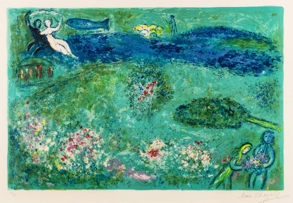 Литография Chagall - Le Verger (The Orchard)
