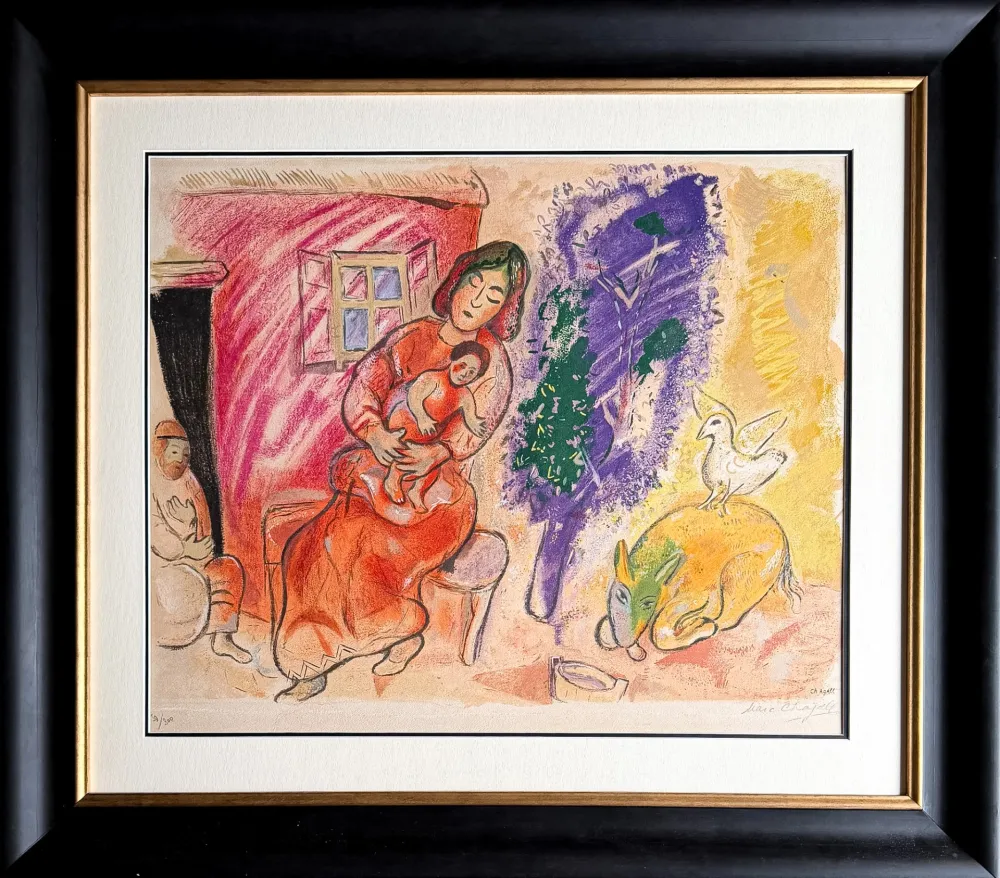 Литография Chagall - Maternité