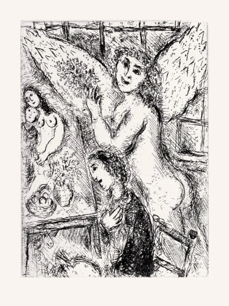 Иллюстрированная Книга Chagall - Monotypes 1961-1965