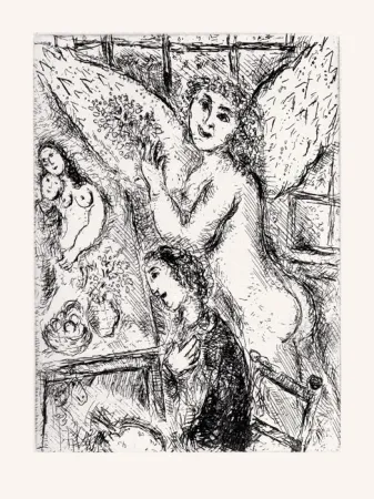 Иллюстрированная Книга Chagall - Monotypes 1961-1965