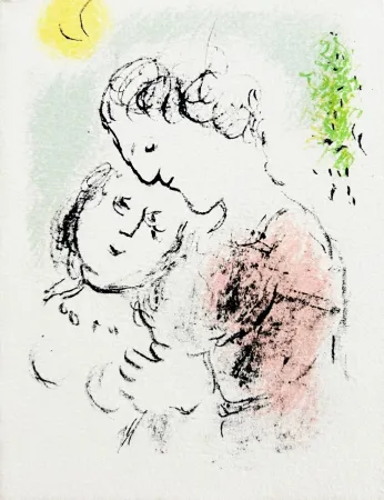 Литография Chagall - New Year's Card