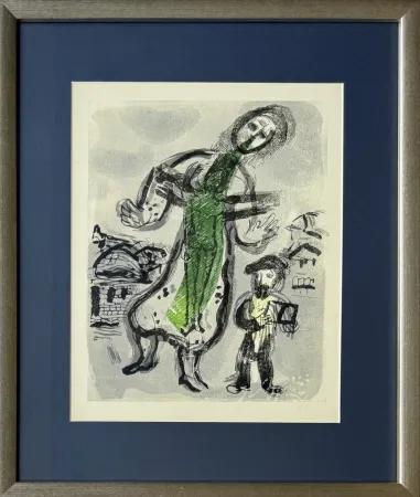 Гравюра На Дереве Chagall - Poèmes, Planche XIII