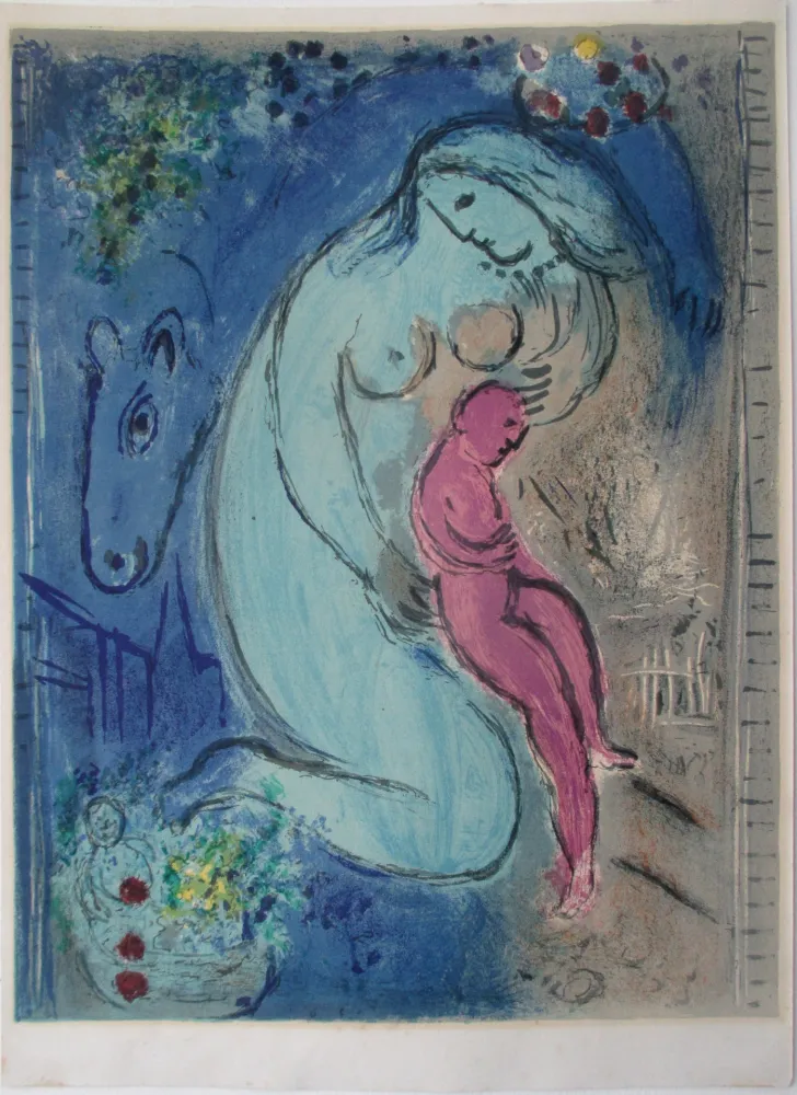 Литография Chagall - Quai aux Fleurs
