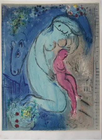 Литография Chagall - Quai aux Fleurs