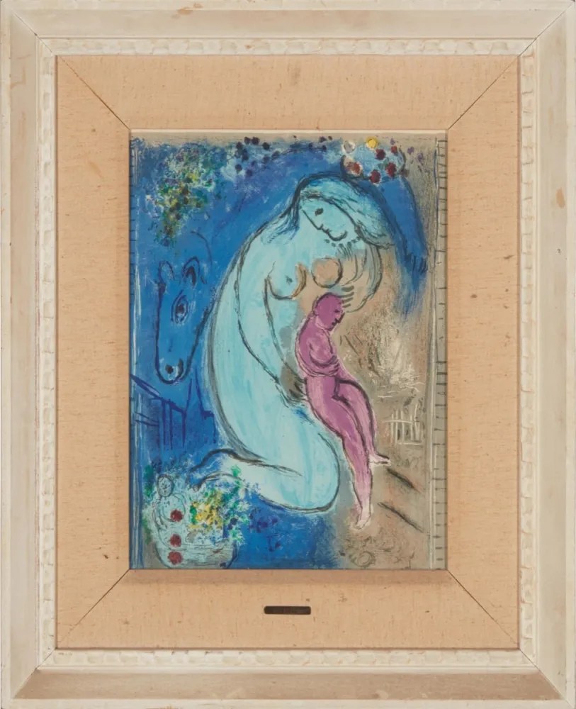 Литография Chagall - Quai aux Fleurs