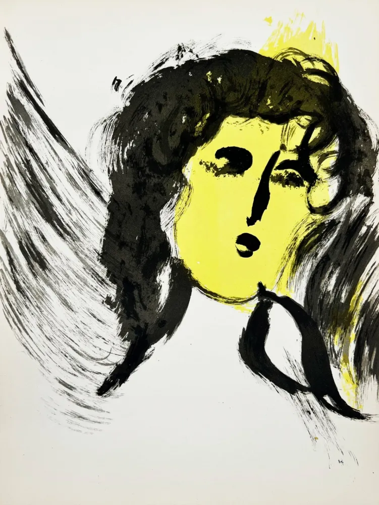 Литография Chagall - The Angel