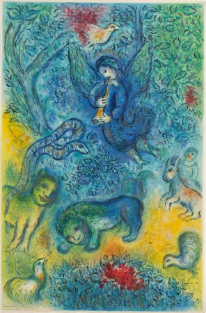 Литография Chagall - The Magic Flute